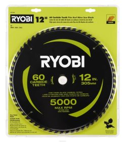 12 60 超硬歯の薄いカーフマイターソーブレード RYOBI XJJH727 アクセサリー