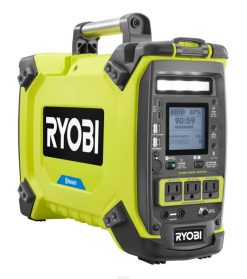 1800ワットのポータブル発電所 RYOBI XJJH522 ツール