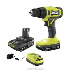 18v 1+ 1/2 ドリル/ドライバーキット RYOBI XJJH29 パワーツール