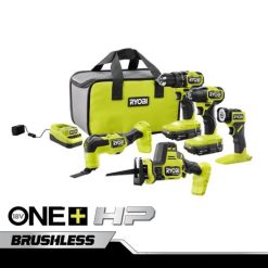18v one+ hp ブラシレス 5 ツール キット RYOBI XJJH859 パワーツール