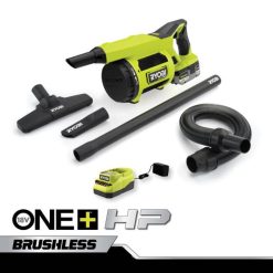 18v one+ hp ブラシレス現場ハンドバキュームキット RYOBI XJJH556 クリーニング
