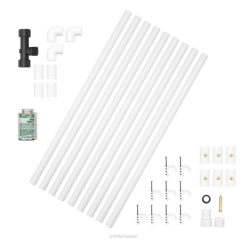 1/2 x 12 プロフェッショナル PVC ミストキット RYOBI XJJH481 照明ライフスタイルとレクリエーション