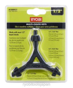 1/2マルチチャックキー RYOBI XJJH813 アクセサリー