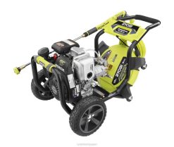3400 psi honda GC190 ガス圧洗浄機 16 表面クリーナー付き RYOBI XJJH386 屋外