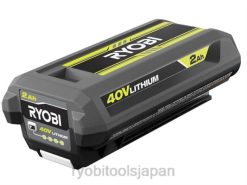40v 2ah バッテリー RYOBI XJJH705 バッテリーと充電器