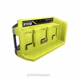 40V 3ポート急速充電器 RYOBI XJJH700 バッテリーと充電器