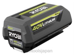40v 4ahバッテリー RYOBI XJJH704 バッテリーと充電器