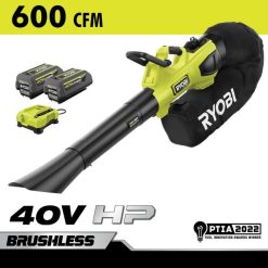 40v hp ジェットファンブロワー/真空キット RYOBI XJJH308 屋外