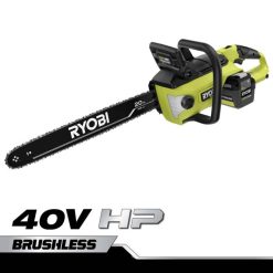 40v hp ブラシレス 20 チェーンソー キット RYOBI XJJH352 屋外