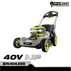 40v hp ブラシレス 21 プッシュ マルチブレード芝刈り機キット RYOBI XJJH239 屋外