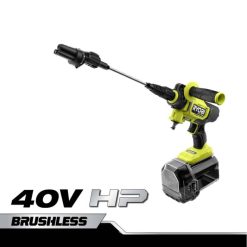 40v hp ブラシレスパワークリーナーキット RYOBI XJJH412 屋外