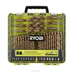 58個のドリルビットキット RYOBI XJJH788 アクセサリー