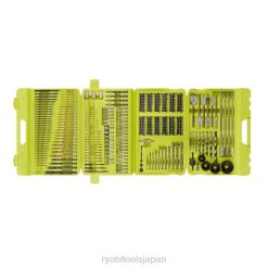 マルチマテリアルドリルおよびドライブキット (300 ピース) ケース付き RYOBI XJJH791 アクセサリー