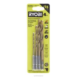 六角シャンクチタンドリルビットセット（4本） RYOBI XJJH819 アクセサリー